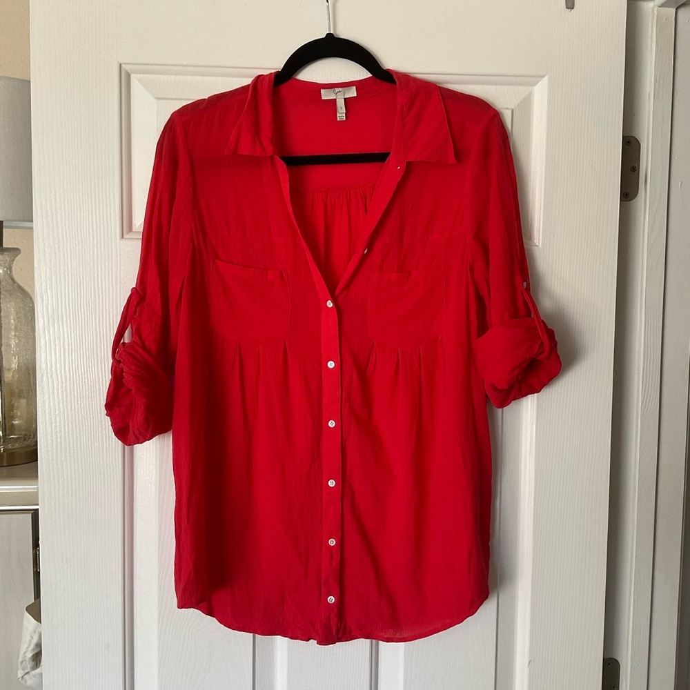 Red Joie Blouse Size Small NWOT